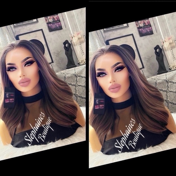 Human Hair Blended Lace Front Wig
